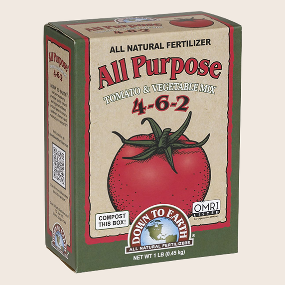 Fertilizante orgánico All Purpose 4-6-2 para plantas en tiesto y trasplantes -Aplicación de fertilizante suave en vegetales y flore -Plantas saludables y verdes con fertilizante natural -Jardín en maceta con crecimiento vigoroso gracias a All Purpose