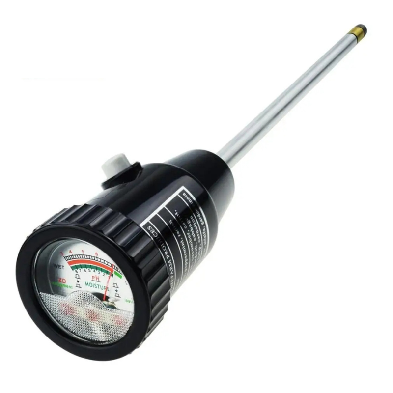 Medidor de PH del suelo con sonda de electrodo