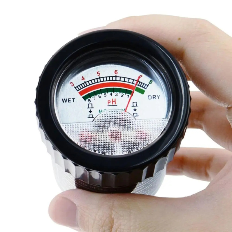 Medidor de PH del suelo con sonda de electrodo