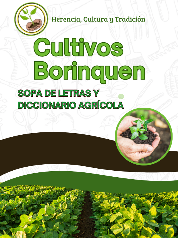 Sopa de letras y diccionario agrícola para aprender sobre el huerto -Palabras relacionadas con herramientas y fertilizantes orgánicos -Aprende vocabulario agrícola de forma divertida y sencilla