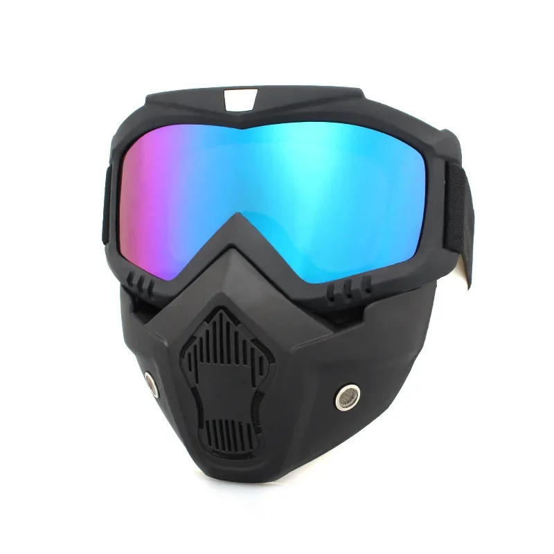 Máscara protectora - Máscaras para vientos - Gafas de motocross - Máscara Airsoft - Protección facial - Gafas ajustables - Equipamiento para deportes - Máscaras para adultos y niños - Máscaras para adultos y niños