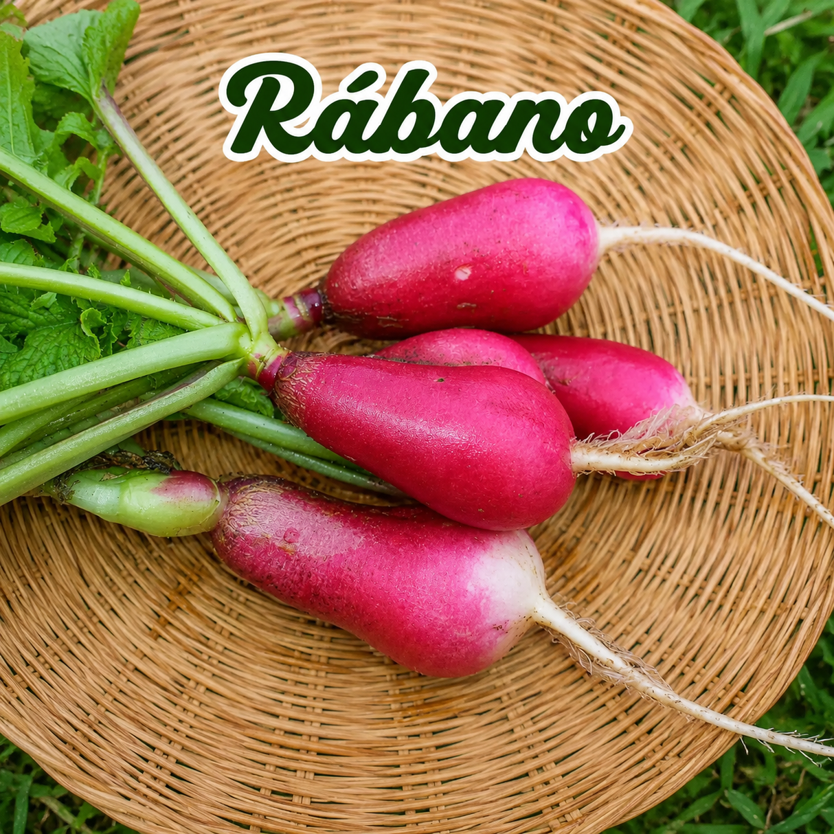 Semillas orgánicas de vegetales de raíz para huerto casero