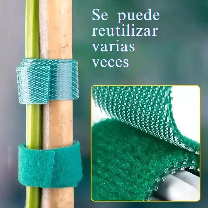 Rollos de Cinta verde para Amarres de Jardín