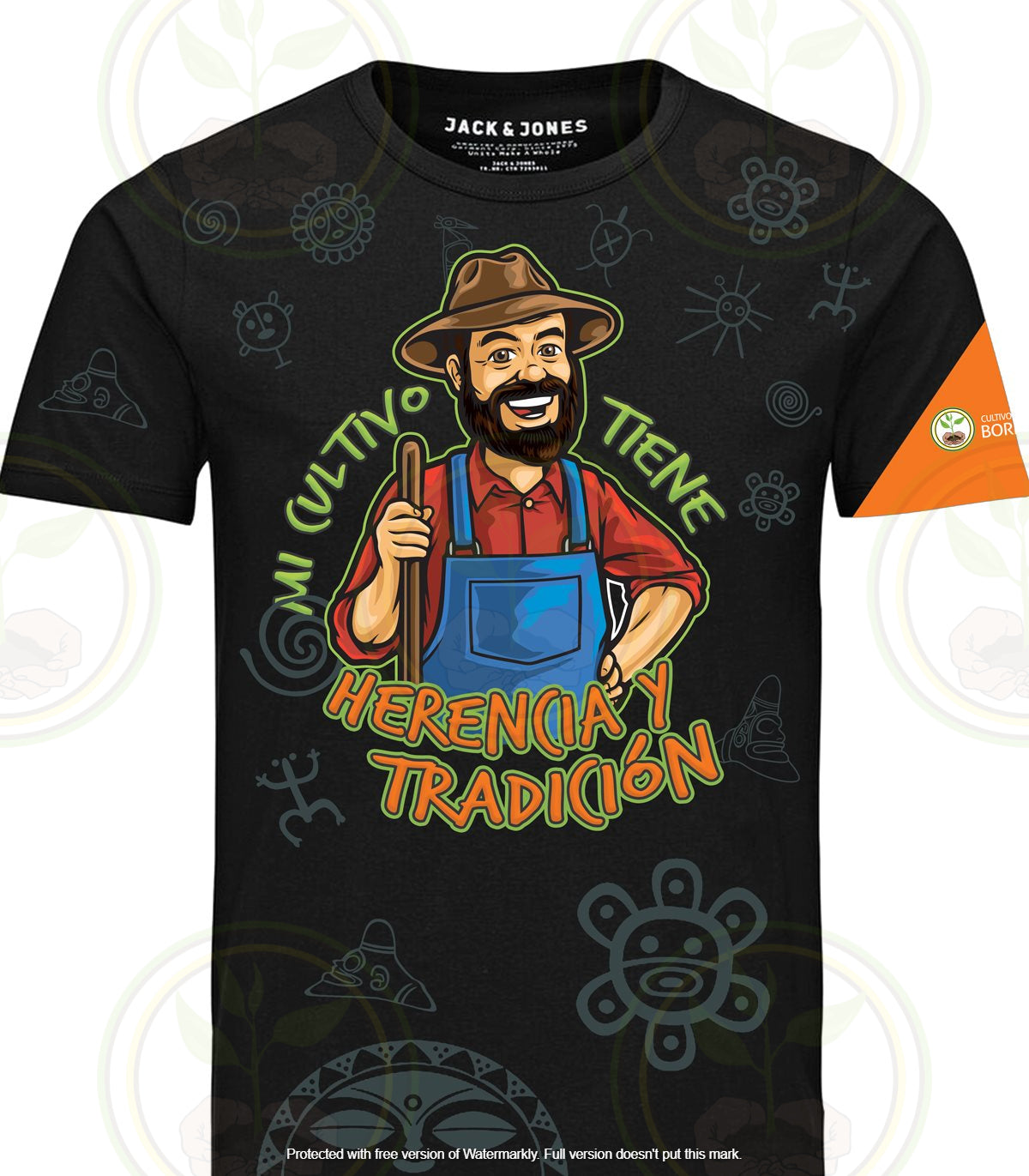 Camisa M "Mi Cultivo Tiene Herencia y Tradición" (Souvenir ph1)