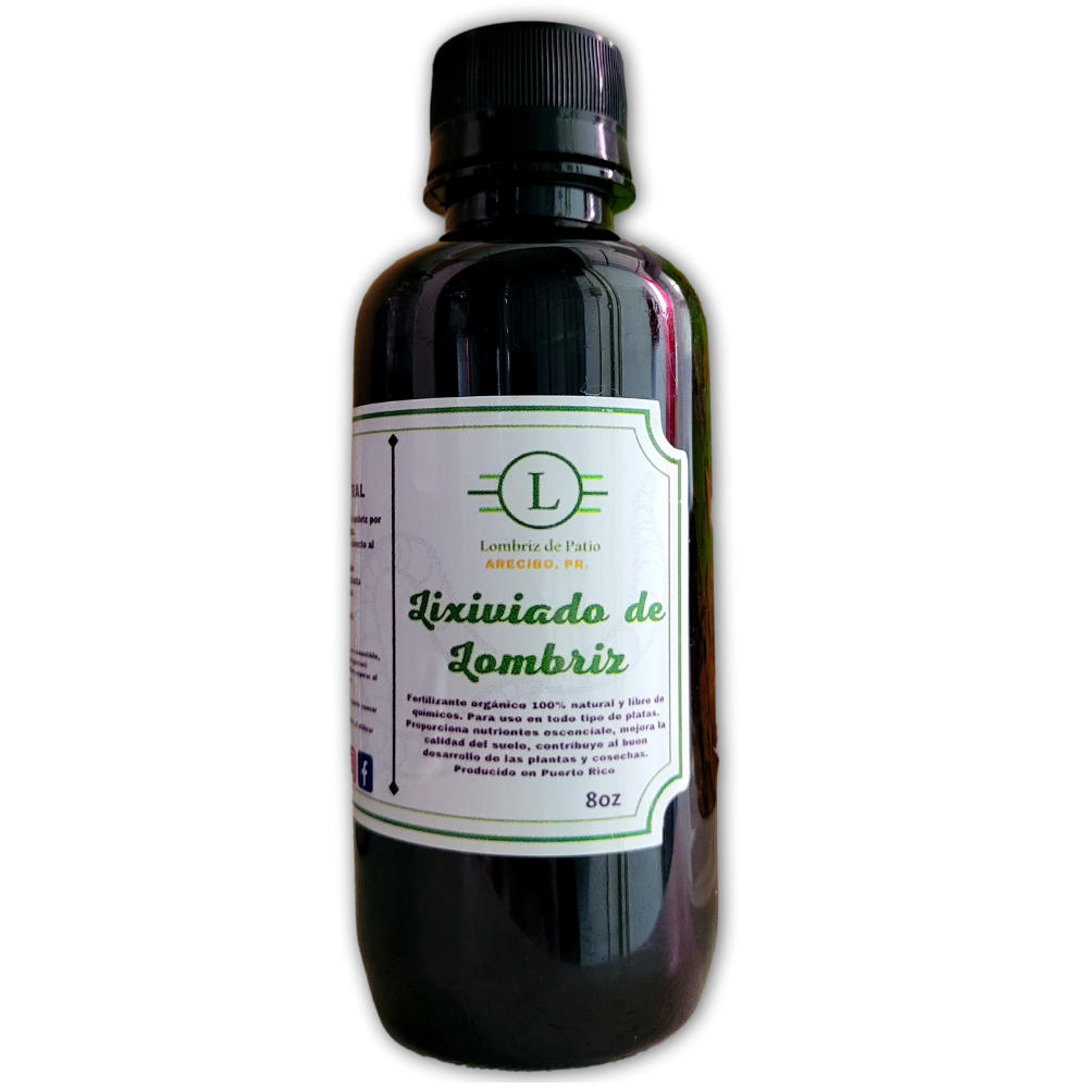 Lixiviado de Lombriz (Fertilizante Órgánico)