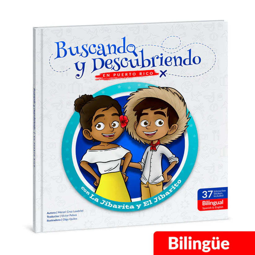 Libro para Niños Buscando y Descubriendo (Bilingüe)