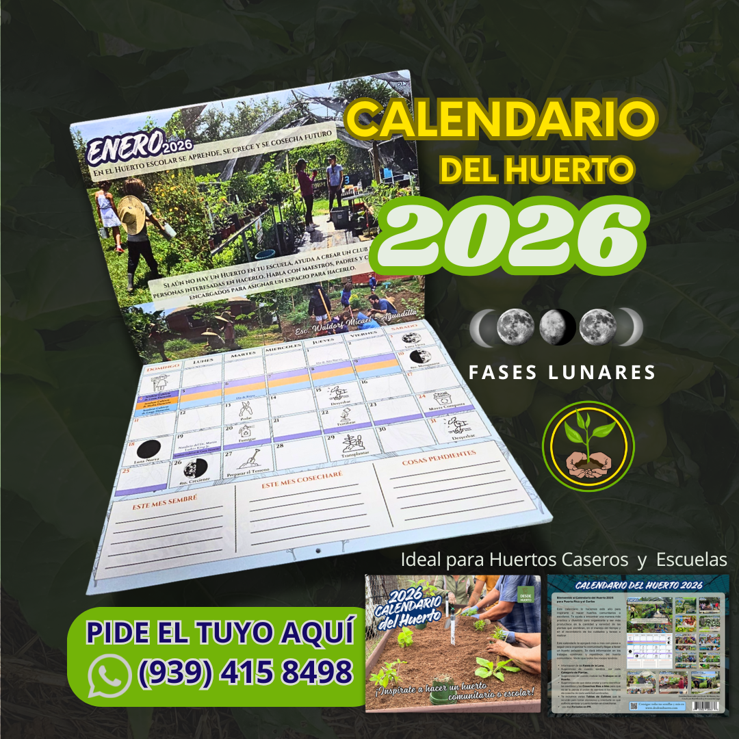 Calendario del Huerto 2026