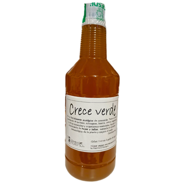 vinegar fertilizer for plants Fertilizante Crece Verde (Abono Ecológico 32oz) – Cultivos Borinquen