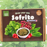 Combo Sofrito Boricua - Semillas Sofrito Puertorriqueño - Herencia Boricua semillas - Semillas de cilantro -  Semillas de ají dulce -  Semillas de culantro - Receta Sofrito Puertorriqueño - Sofrito caribeño - Semillas para sofrito - Cultivar Sofrito Boricua