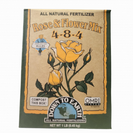 Fertilizante Orgánico - Abono para Flores - Nutrientes para Rosales - Fertilizante para Bulbos - Cultivos Borinquen - Jardinería de Flores - Cuidado de Plantas - Fertilizante Natural