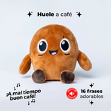 Granito de café - Peluche de café - Regalos de café - Peluche motivacional
 - Compañero de abrazos
- Aromas de café - Set de regalo - Café puertorriqueño - Yaucono - Juguetes creativos