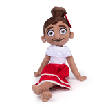 Peluche Jibarita - Muñeco para niños - Regalos para niños - Peluche suave - Compañero de cuentos - Juguetes educativos - Peluche de Puerto Rico - Amigo amigable - Peluche interactivo - Juguetes para mayores de 3 años