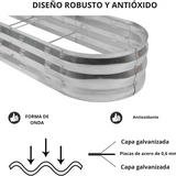 Kit de cama de jardín elevada - Cajas de plantador de metal - Jardinería fácil - Cultivo de verduras en casa - Jardín urbano - Bricolaje para jardineros - Jardinería sostenible