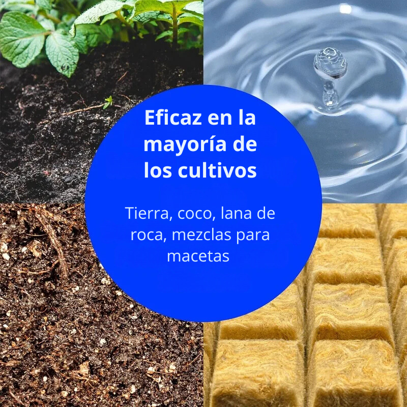 Medidor de pH del suelo - Medidor digital de pH - Herramienta de cultivo - Medición de pH - Cultivo hidropónico - Equipos de jardinería - Calibración de pH - Medidor de temperatura y pH