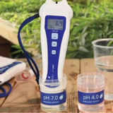 Medidor de pH del suelo - Medidor digital de pH - Herramienta de cultivo - Medición de pH - Cultivo hidropónico - Equipos de jardinería - Calibración de pH - Medidor de temperatura y pH