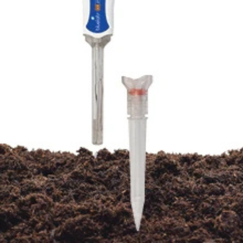 Medidor de pH del suelo - Medidor digital de pH - Herramienta de cultivo - Medición de pH - Cultivo hidropónico - Equipos de jardinería - Calibración de pH - Medidor de temperatura y pH