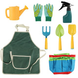 Kit de herramientas para niños - Jardinería infantil - Herramientas de jardín para niños - Juguetes educativos - Actividades al aire libre para niños - Jardinería para niños - Regalo para pequeños jardineros - Kit de jardinería