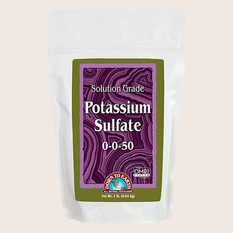 Fertilizante orgánico Sulfato de Potasio 0-0-50 para crecimiento y floración -Aplicación de sulfato soluble en agua en plantas y cultivos -Plantas saludables con fertilizante en polvo de alta solubilidad -Riego por goteo con fertilizante orgánico Sulfato de Potasio  
