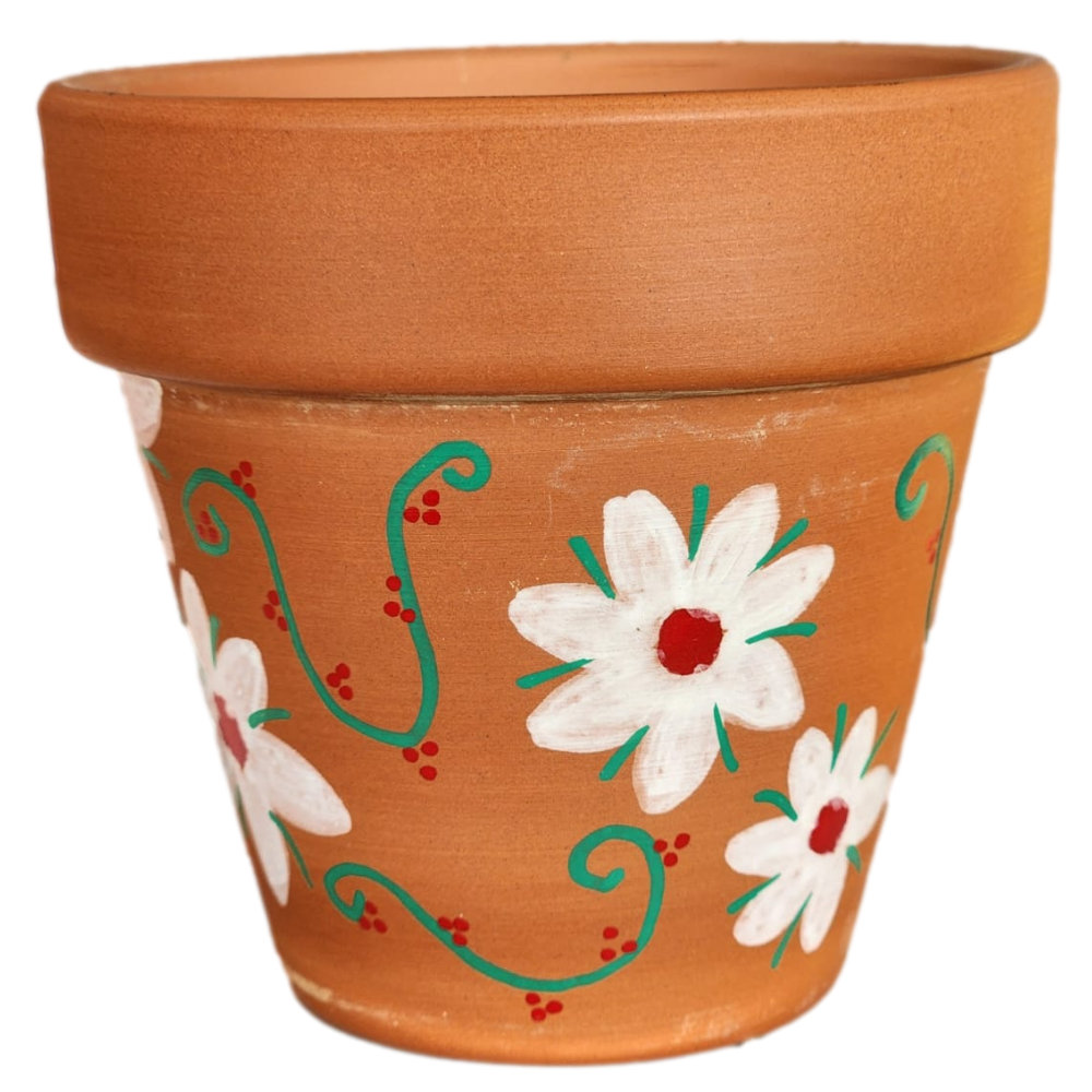 Margarita Clay Pot (Agricultural Hand Painted)