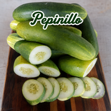 Lechuga, tomate y pepino cultivados en casa