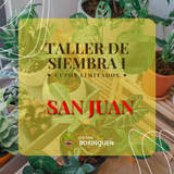 Reserva Taller de Siembra I - Presencial