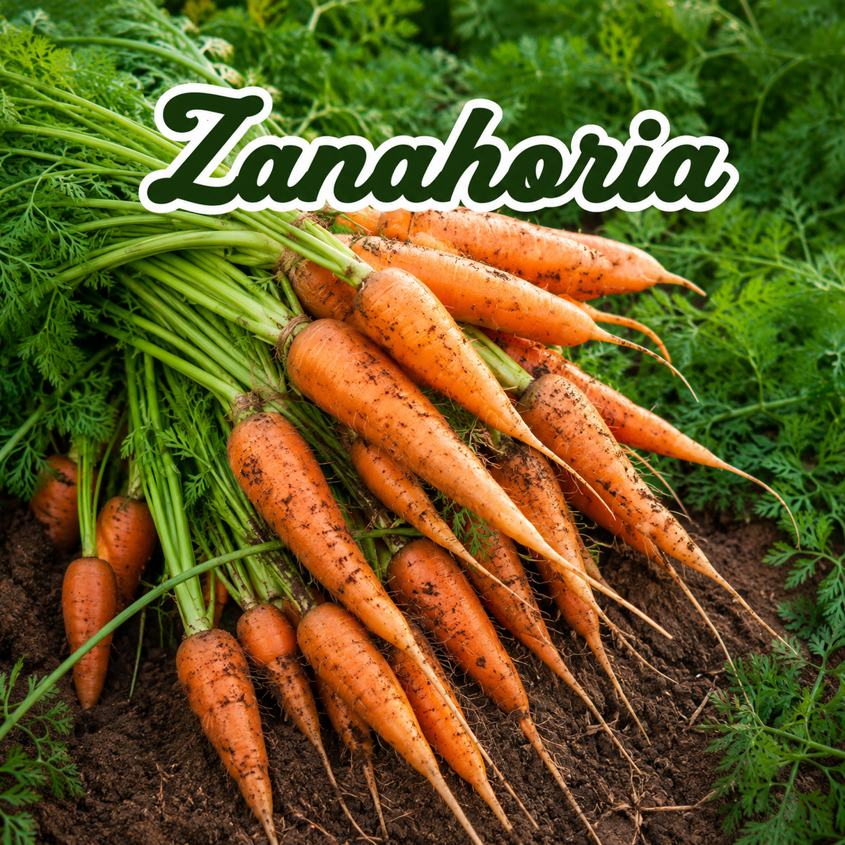 Vegetales de raíz cultivados en huerto urbano