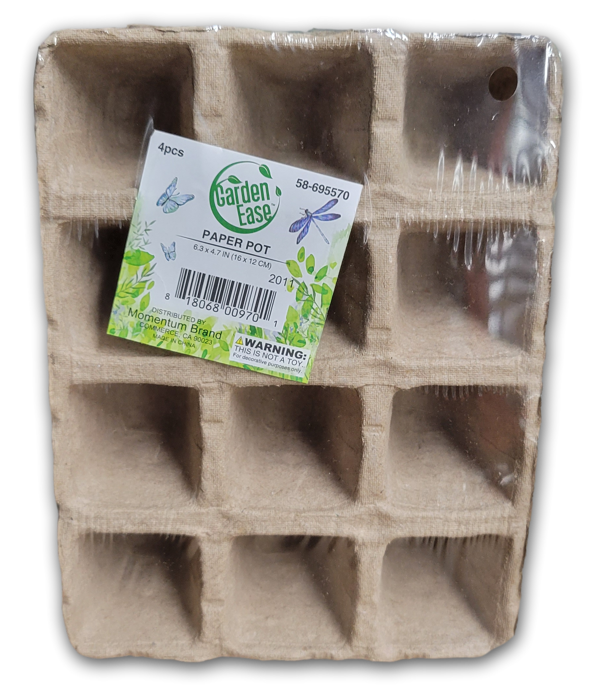 Bio-degradable seedbed (12 Agricultural cells)
