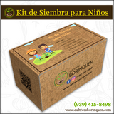 Kit de Siembra para Niños - Kit Agrícola Infantil - Juguetes Educativos para Niños - Kit de Plantación para Niños - Experiencia de Siembra para Niños - Kit de Semillas para Niños - Juguetes de Naturaleza y Ciencia - Regalos Educativos para Niños